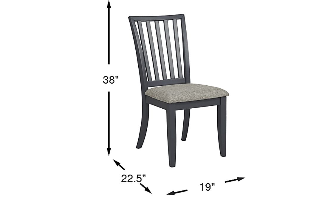 Hilton Head Graphite Dining Chair