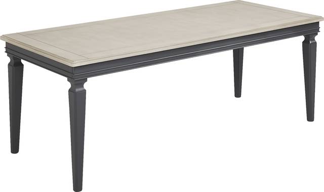 Hilton Head Graphite 5 Pc Dining Room with Mint Side Chairs - Thumbnail - Image 2