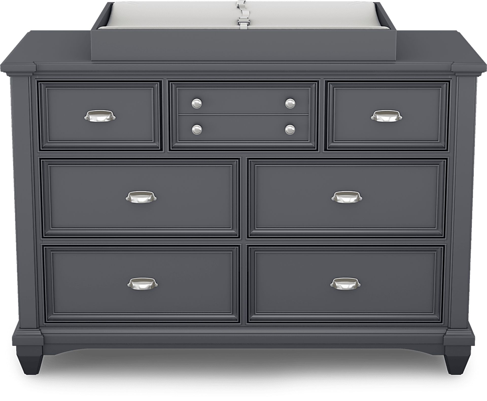 Hilton Head Graphite 4 Pc Nursery - Image 5