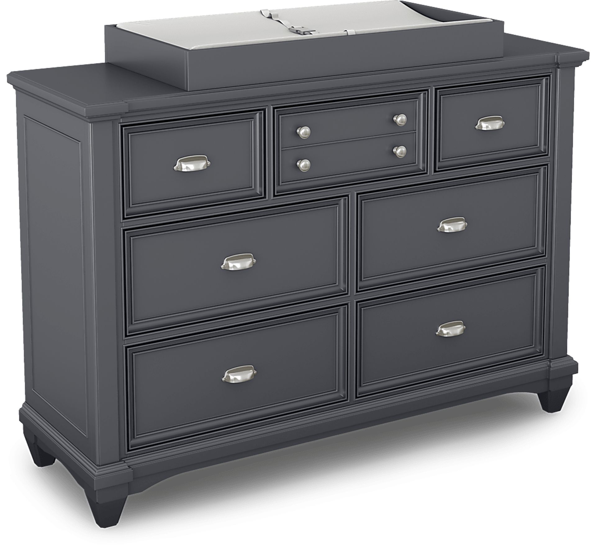 Hilton Head Graphite 4 Pc Nursery - Image 4