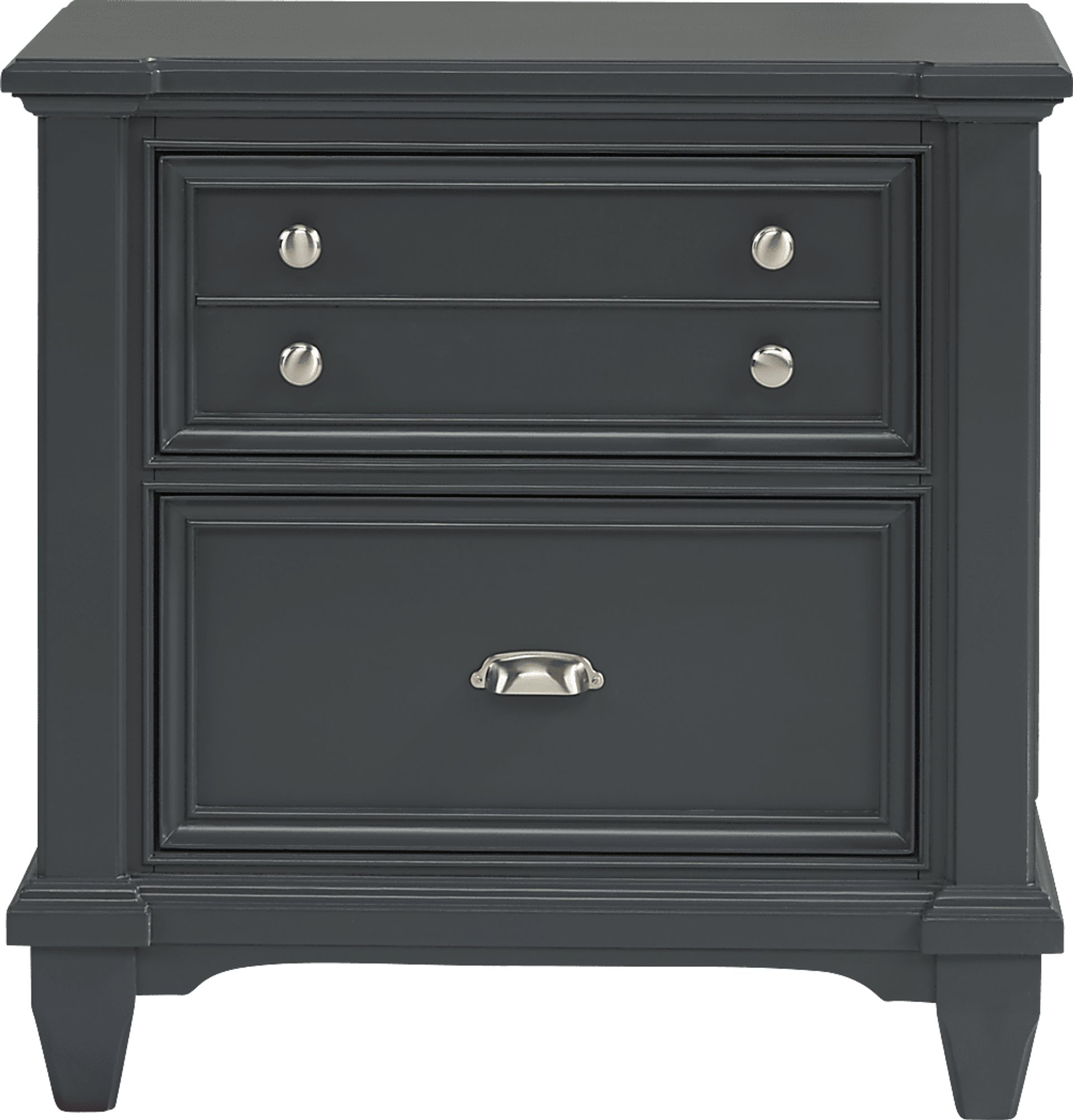 Hilton Head Graphite Nightstand - Image 1