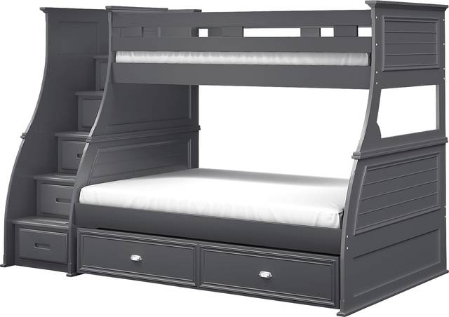 Hilton Head Graphite Twin/Full Step Bunk - Thumbnail - Image 4