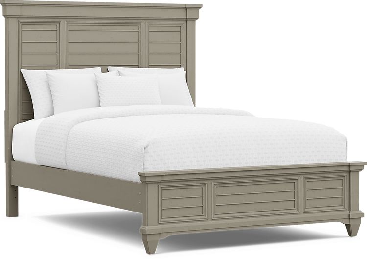 3 pc queen panel bed