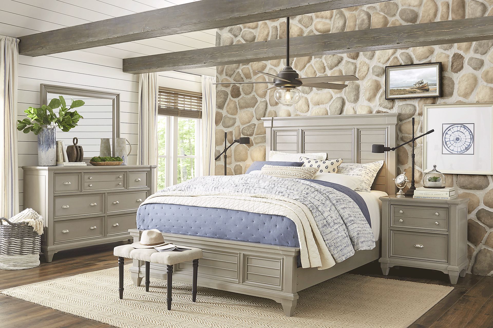 Hilton Head Gray Dresser - Image 2