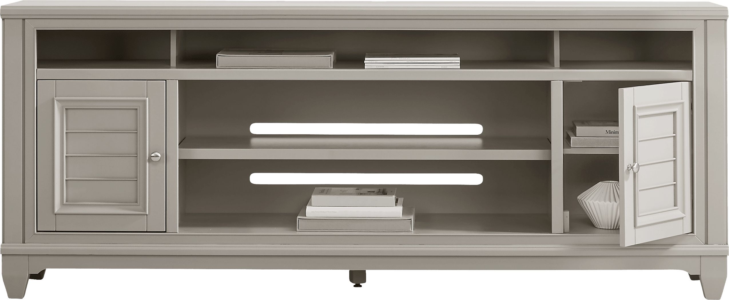 Hilton Head Gray 82 in. Console - Thumbnail 4