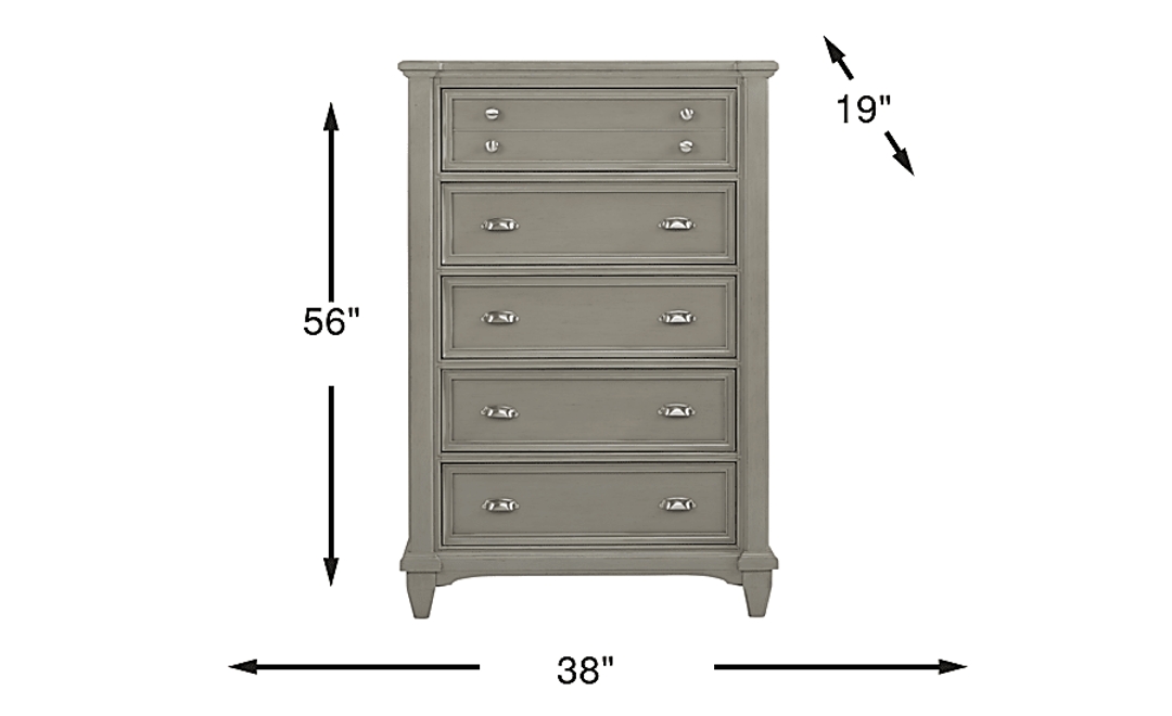 Hilton Head Gray Chest