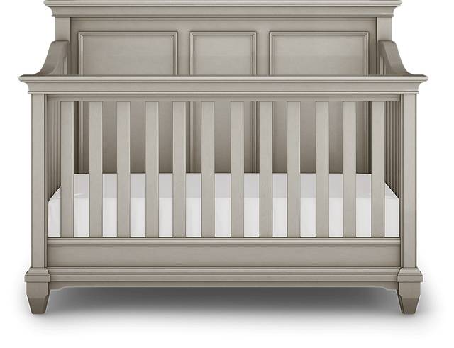 Hilton Head Gray 5 Pc Nursery with Toddler Rails - Thumbnail - Image 3