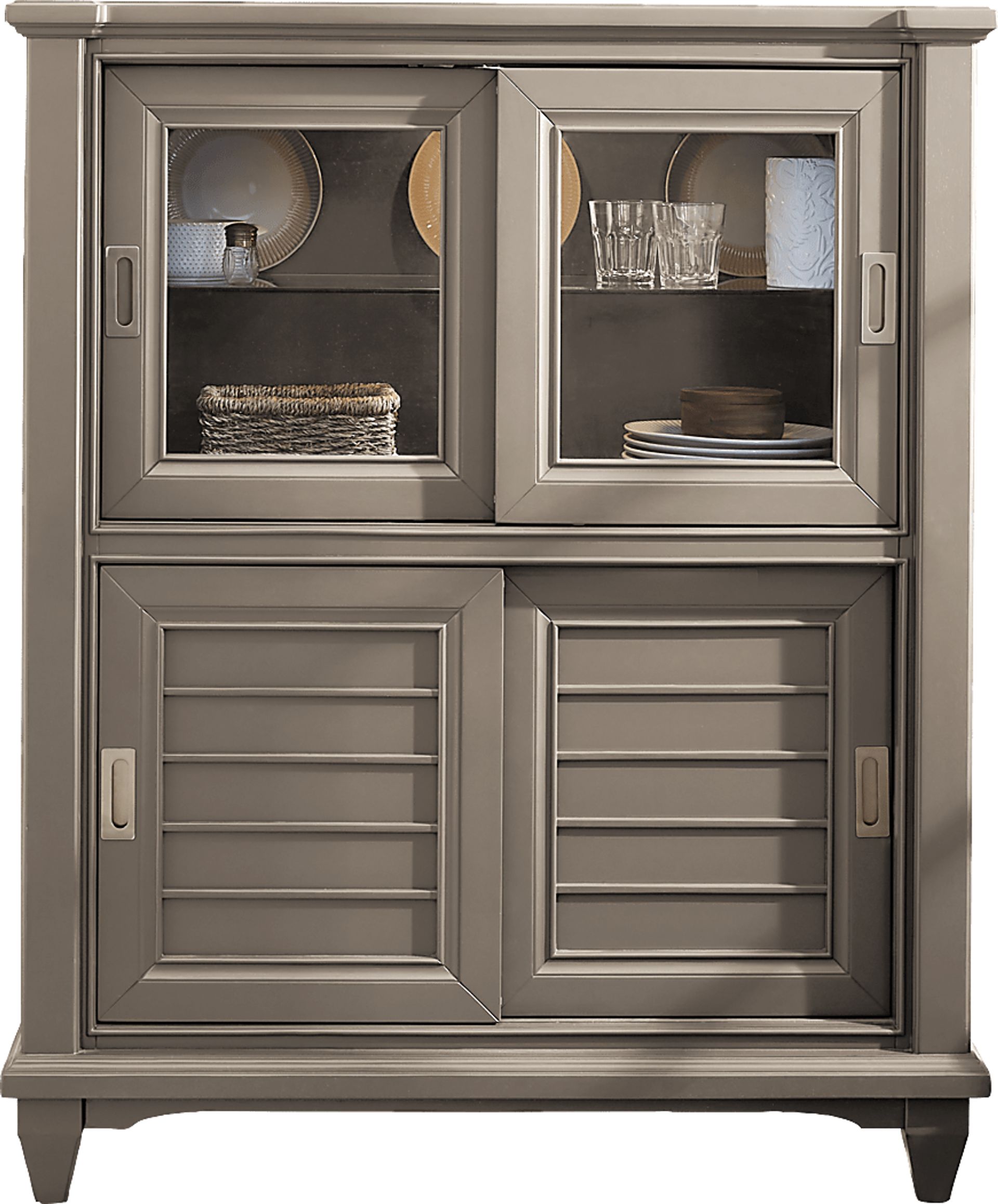 Hilton Head Gray Curio - Image 1