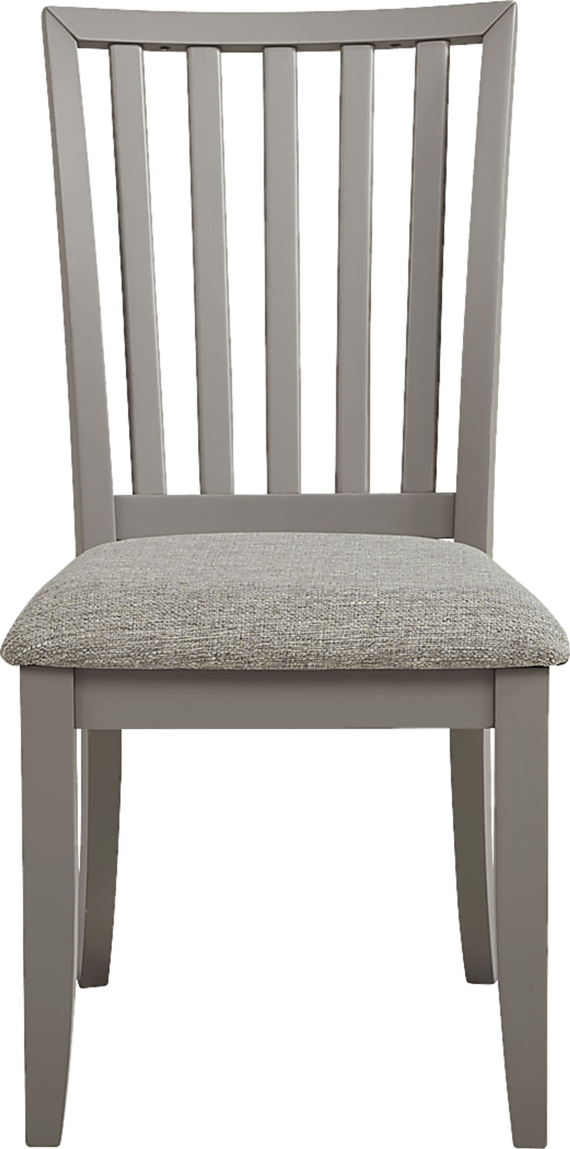 Hilton Head Graphite 5 Pc Trestle Dining Room with Gray Chairs - Image 5