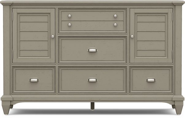 Hilton Head Gray Door Dresser