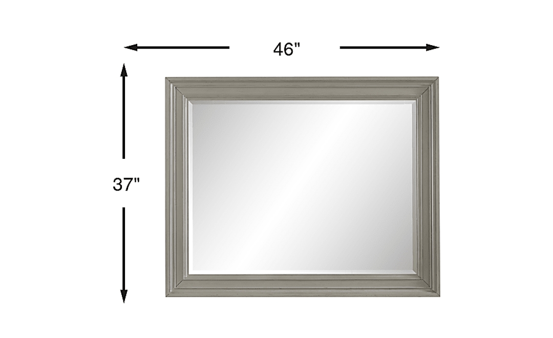 Hilton Head Gray Mirror