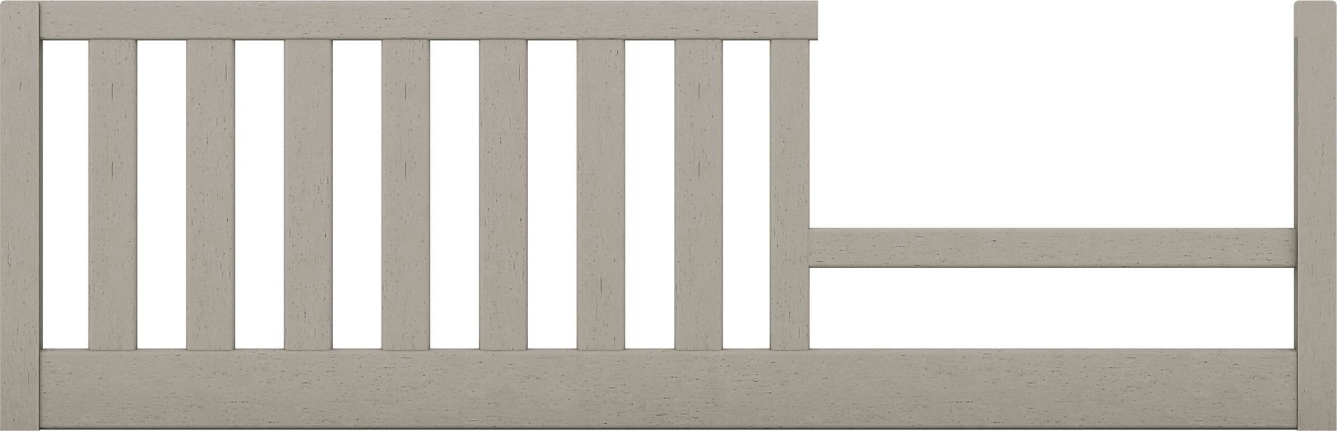 Hilton Head Gray Toddler Rail - Image 1