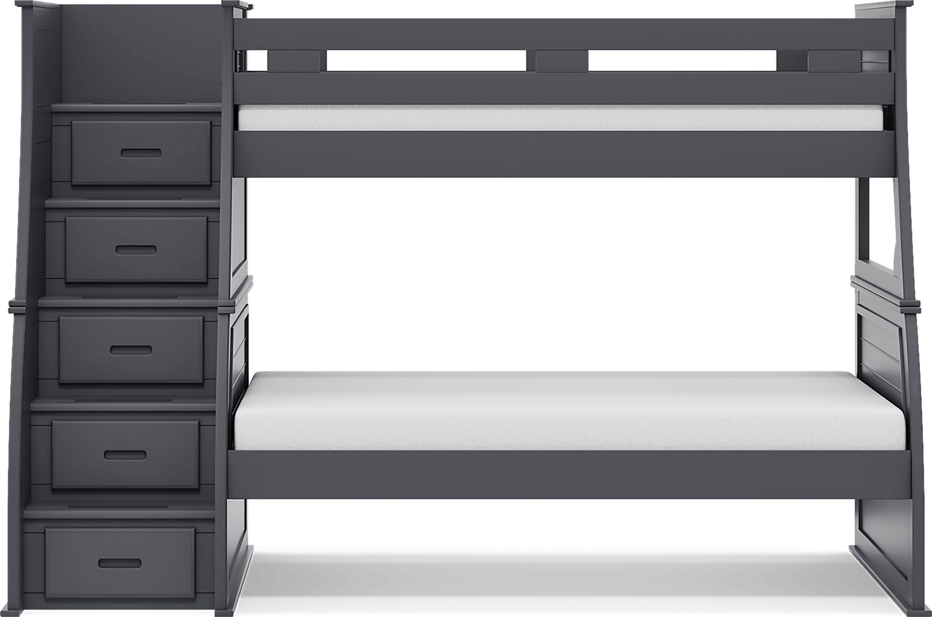 Hilton Head Kids Graphite Twin/Full Step Bunk - Image 3
