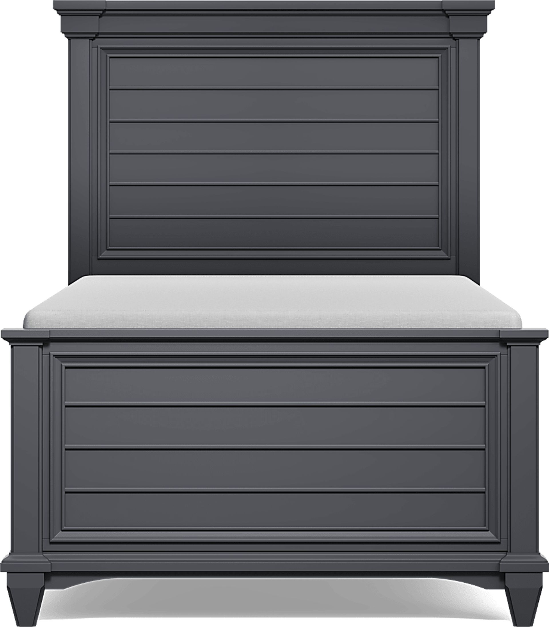 Hilton Head Kids Graphite Twin Panel Bed - Image 3