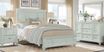 Hilton Head Mint Colors 3 Pc Queen Panel Bed - Rooms To Go