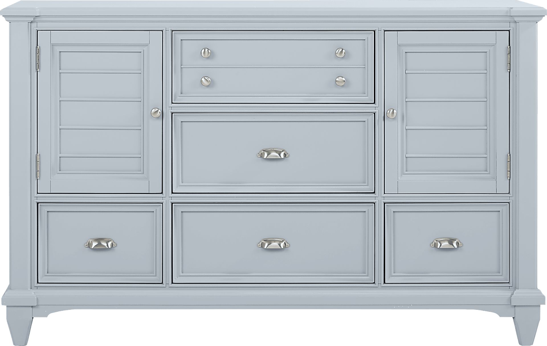 Hilton Head Mint 5 Pc King Storage Bedroom - Image 3