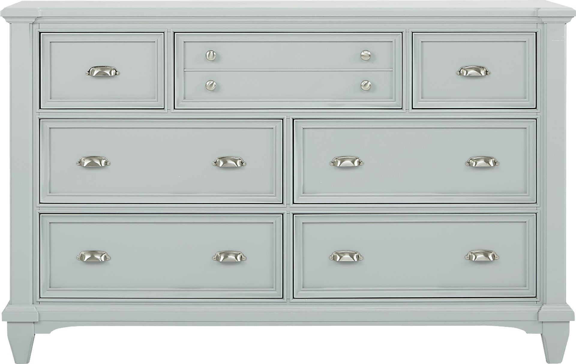 Hilton Head Mint 7 Pc Queen Storage Bedroom - Image 3