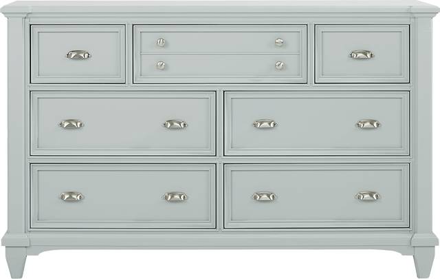Hilton Head Mint 7 Pc King Storage Bedroom - Thumbnail - Image 3