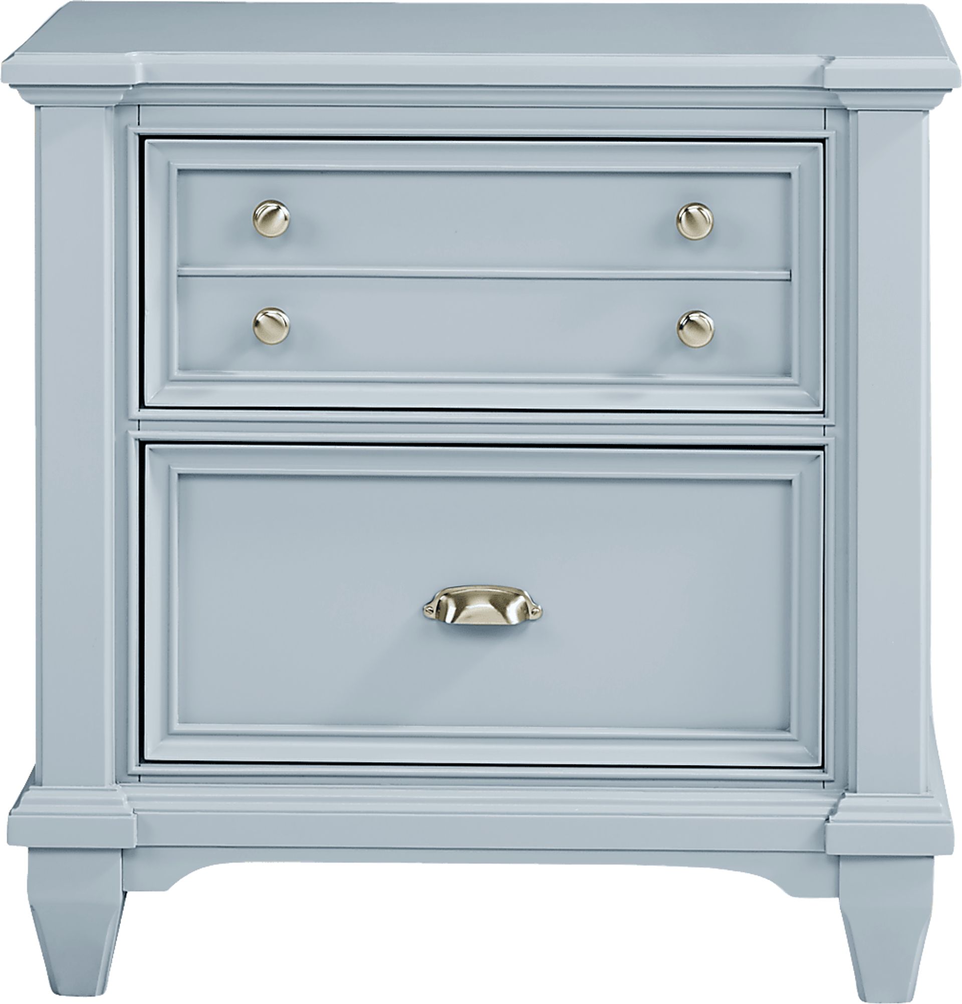 Hilton Head Mint 7 Pc King Storage Bedroom - Image 5