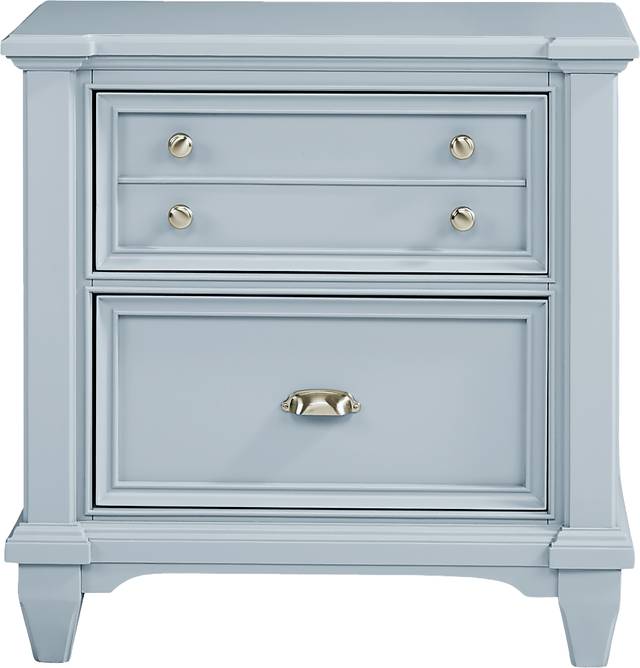 Hilton Head Mint 7 Pc King Storage Bedroom - Thumbnail - Image 5
