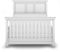 Hilton Head White 3 Pc Crib with Toddler and Full Conversion Rails