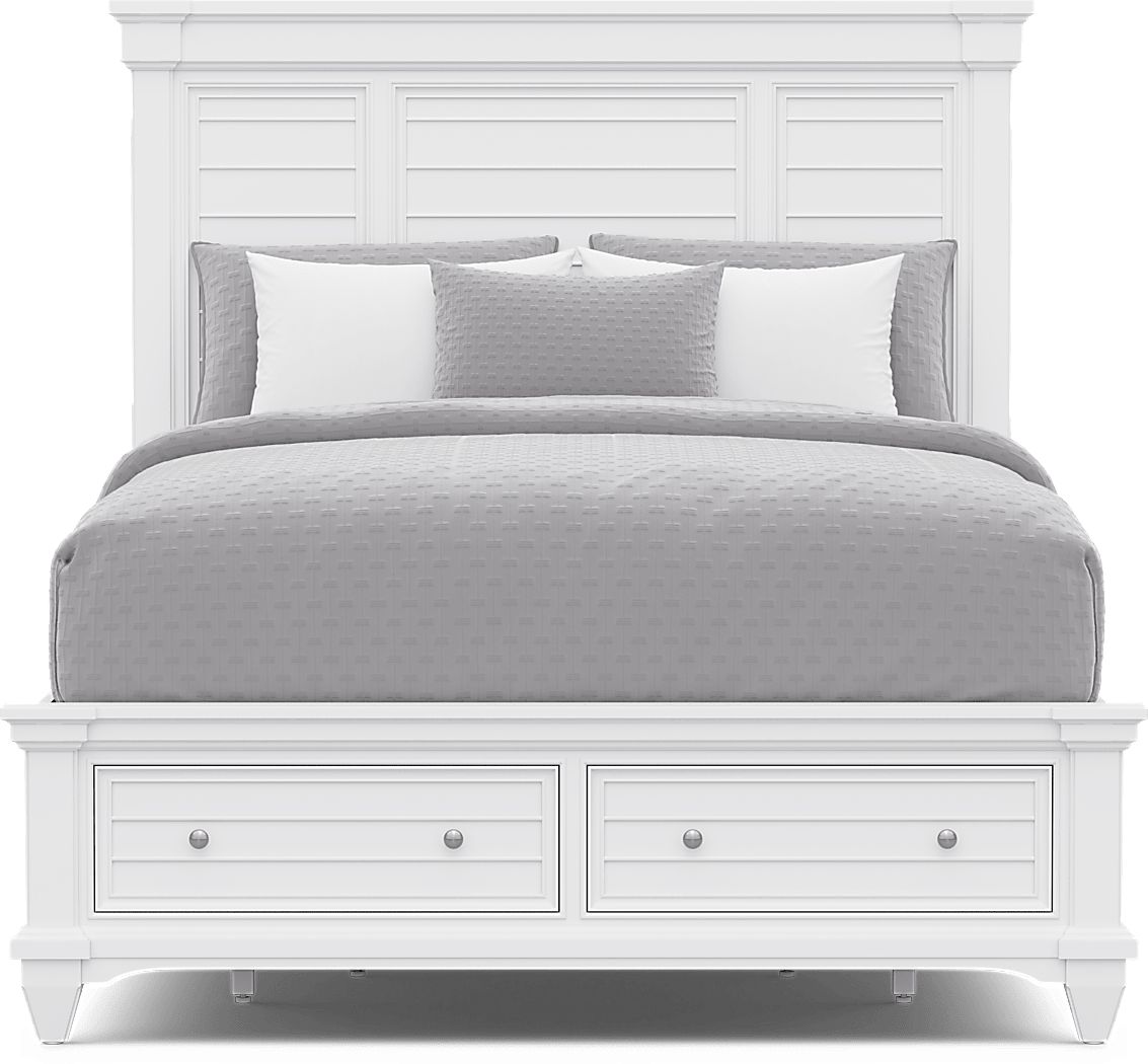 Hilton Head 5 Pc Queen Storage Bedroom - Thumbnail 4
