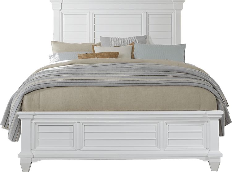 3 pc queen panel bed