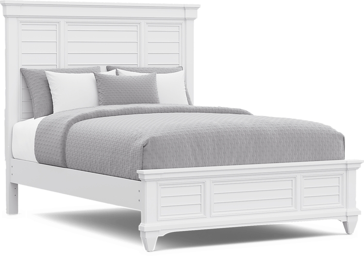 3 pc queen panel bed