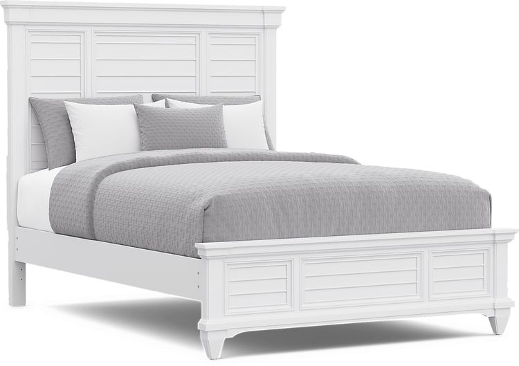 3 pc queen panel bed