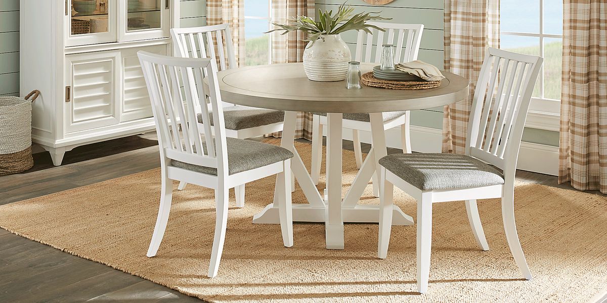 Hilton Head 5 Pc White Colors,White Dining Room Set Rooms To Go