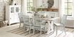 Hilton Head 5 Pc White Colors,White Mint Green Dining Room Set With ...