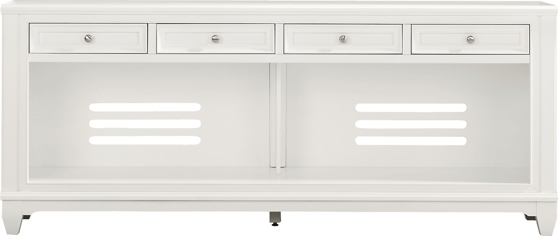 Hilton Head White 80 in. Console - Image 1