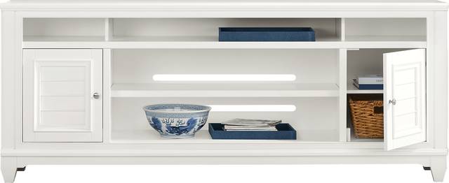 Hilton Head White 82 in. Console - Thumbnail - Image 2