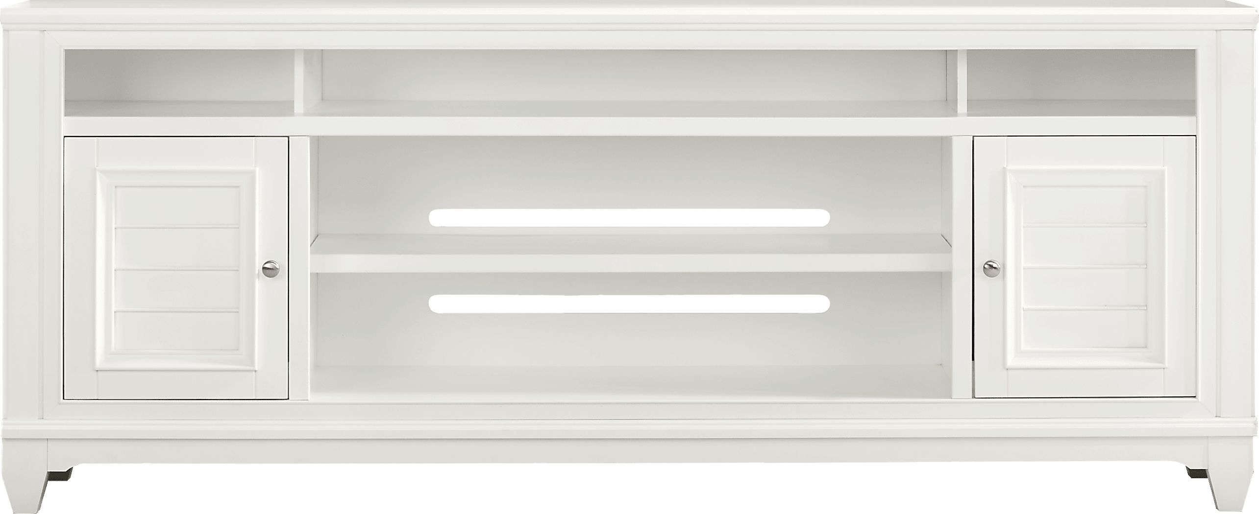 Hilton Head White 82 in. Console with Electric Fireplace - Thumbnail 5