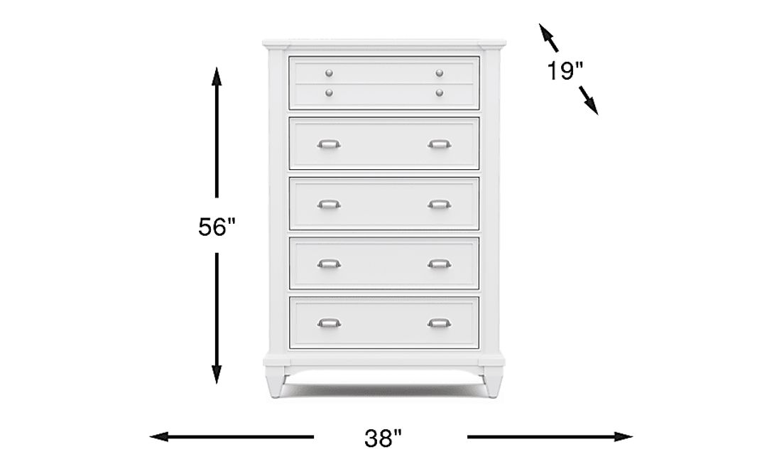 Hilton Head White Chest