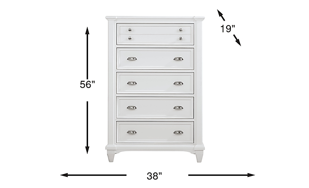 Hilton Head White Chest