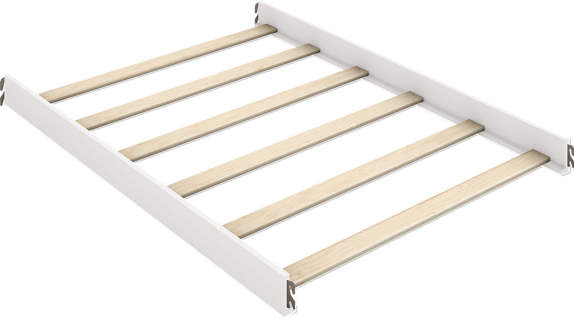 Hilton Head White 6 Pc Nursery with Toddler & Conversion Rails - Image 9