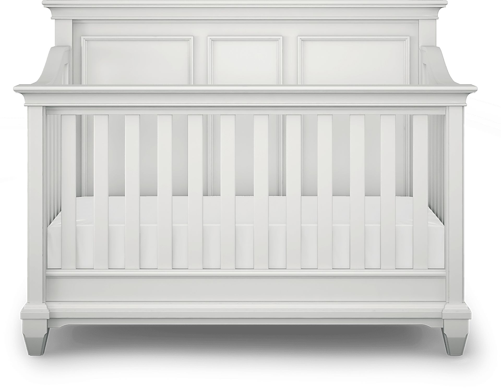 Hilton Head White 4 Pc Nursery - Image 4