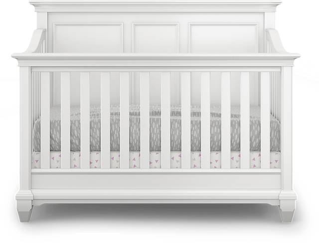 Hilton Head White 5 Pc Nursery with Toddler Rails - Thumbnail - Image 6