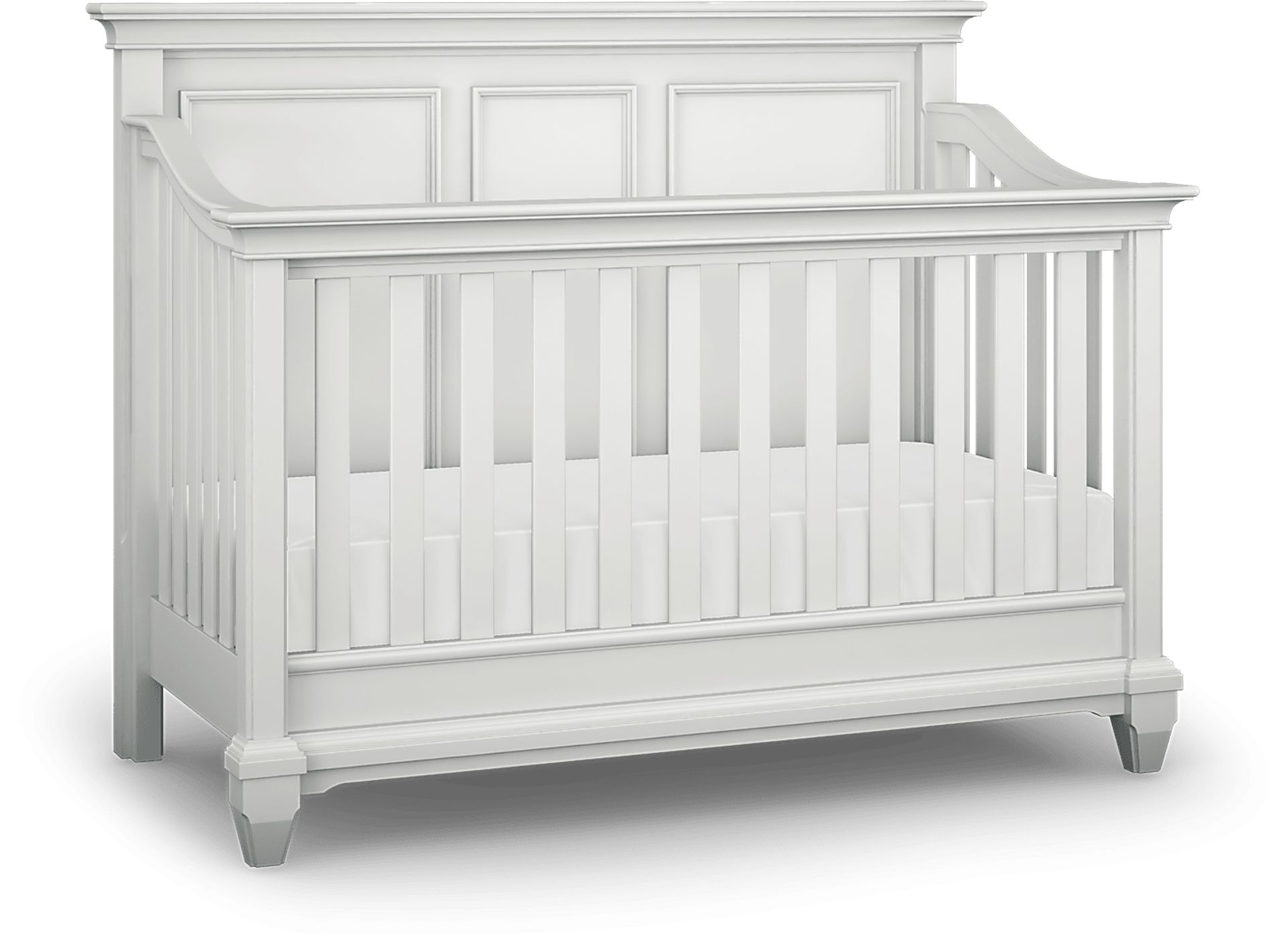 Hilton Head White 4 Pc Nursery - Image 3