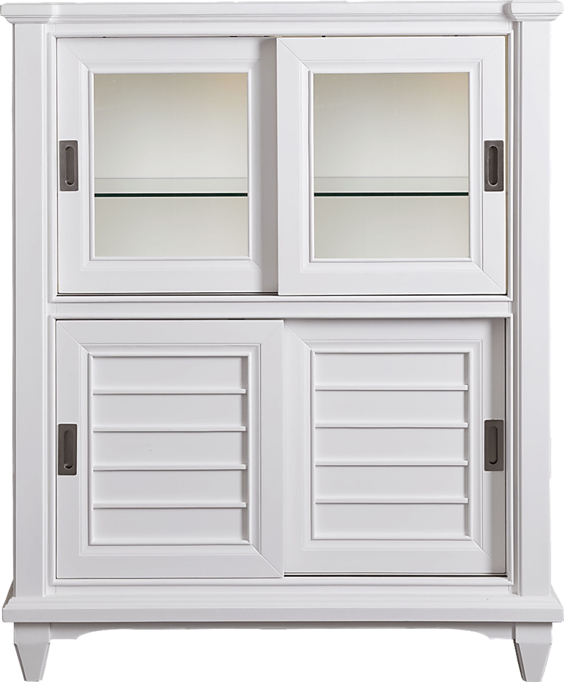 Hilton Head White Curio - Image 1