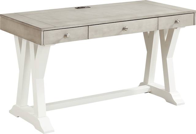 Hilton Head White Desk - Thumbnail - Image 2