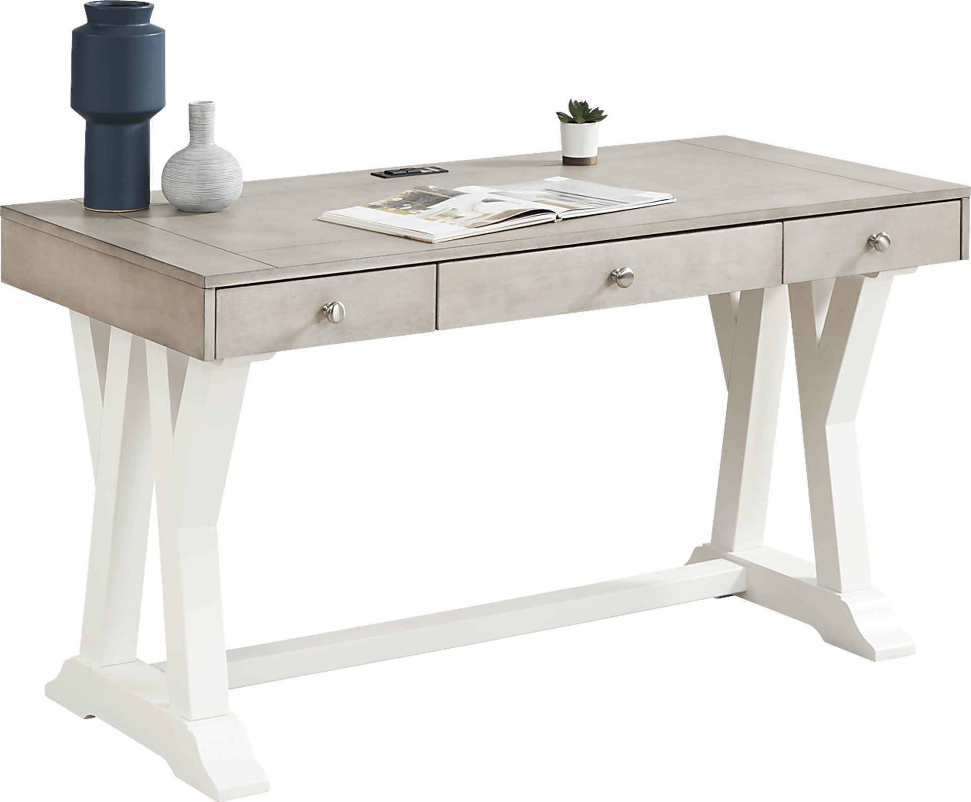 Hilton Head White Desk - Image 3