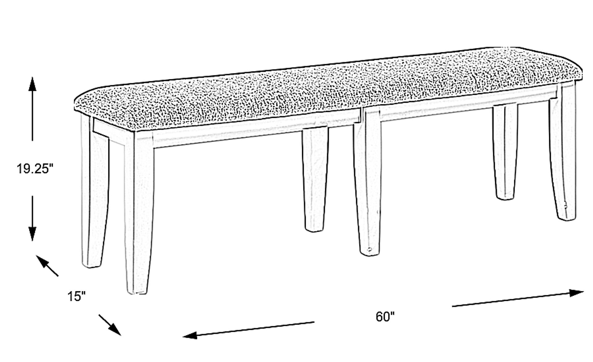 Dimension Image. Please refer to the Dimension Tab on this page for dimension details.