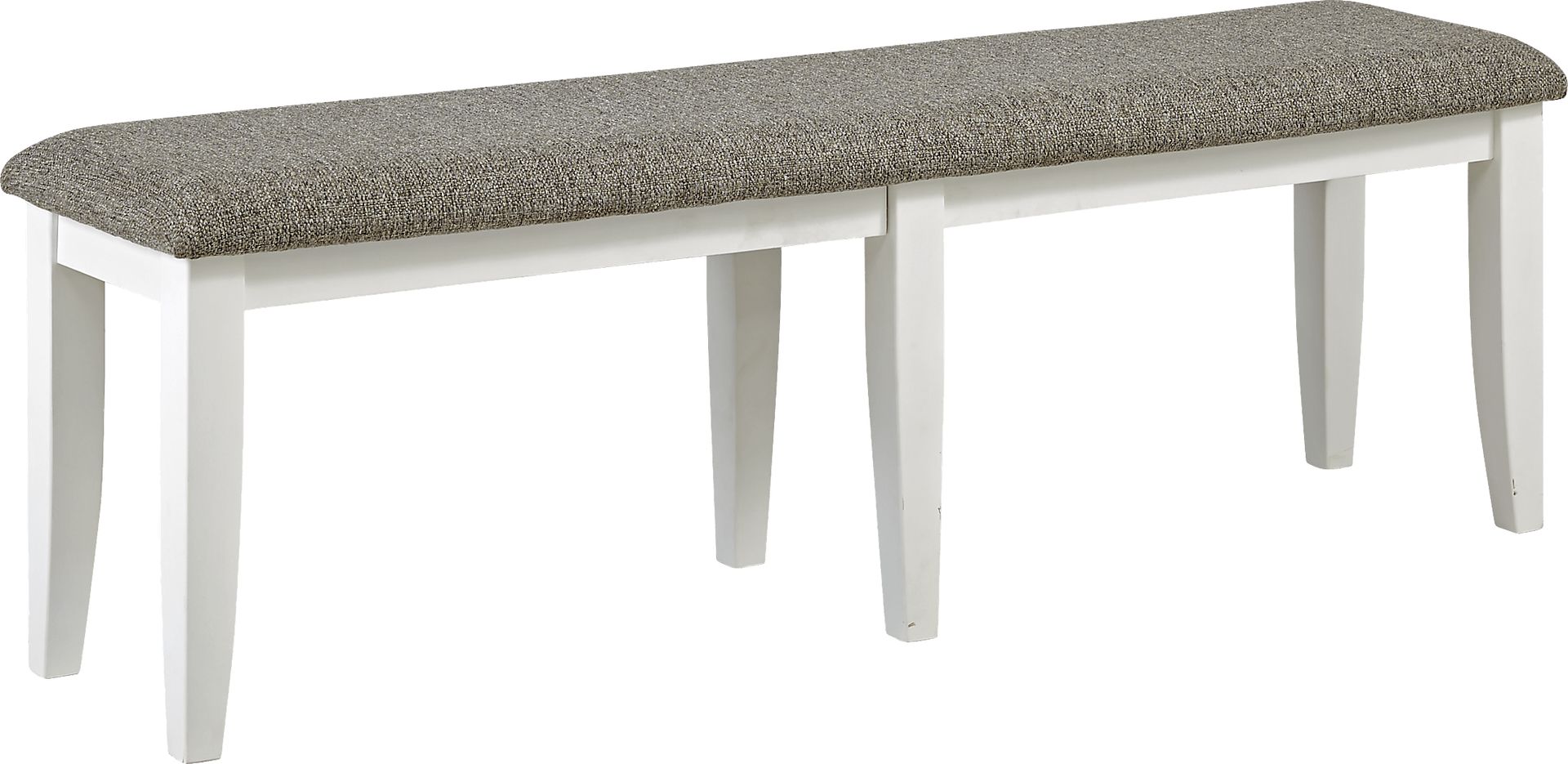 Hilton Head White Dining Bench - Image 1