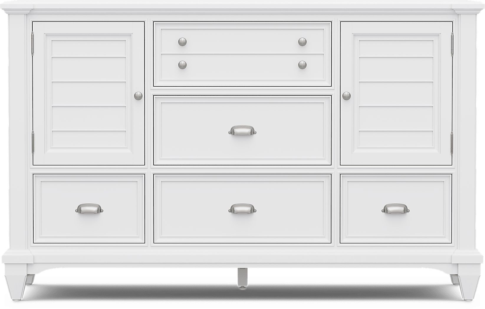 Hilton Head White Door Dresser