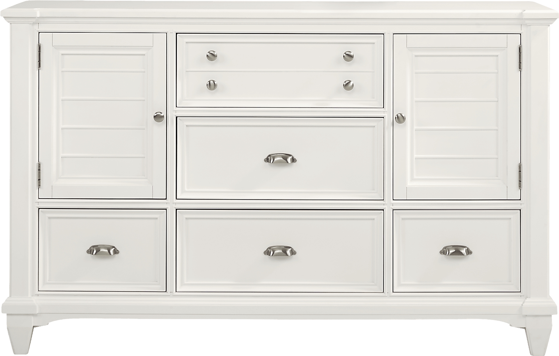 white door dresser