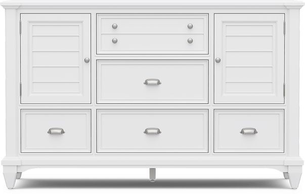Hilton Head White Door Dresser