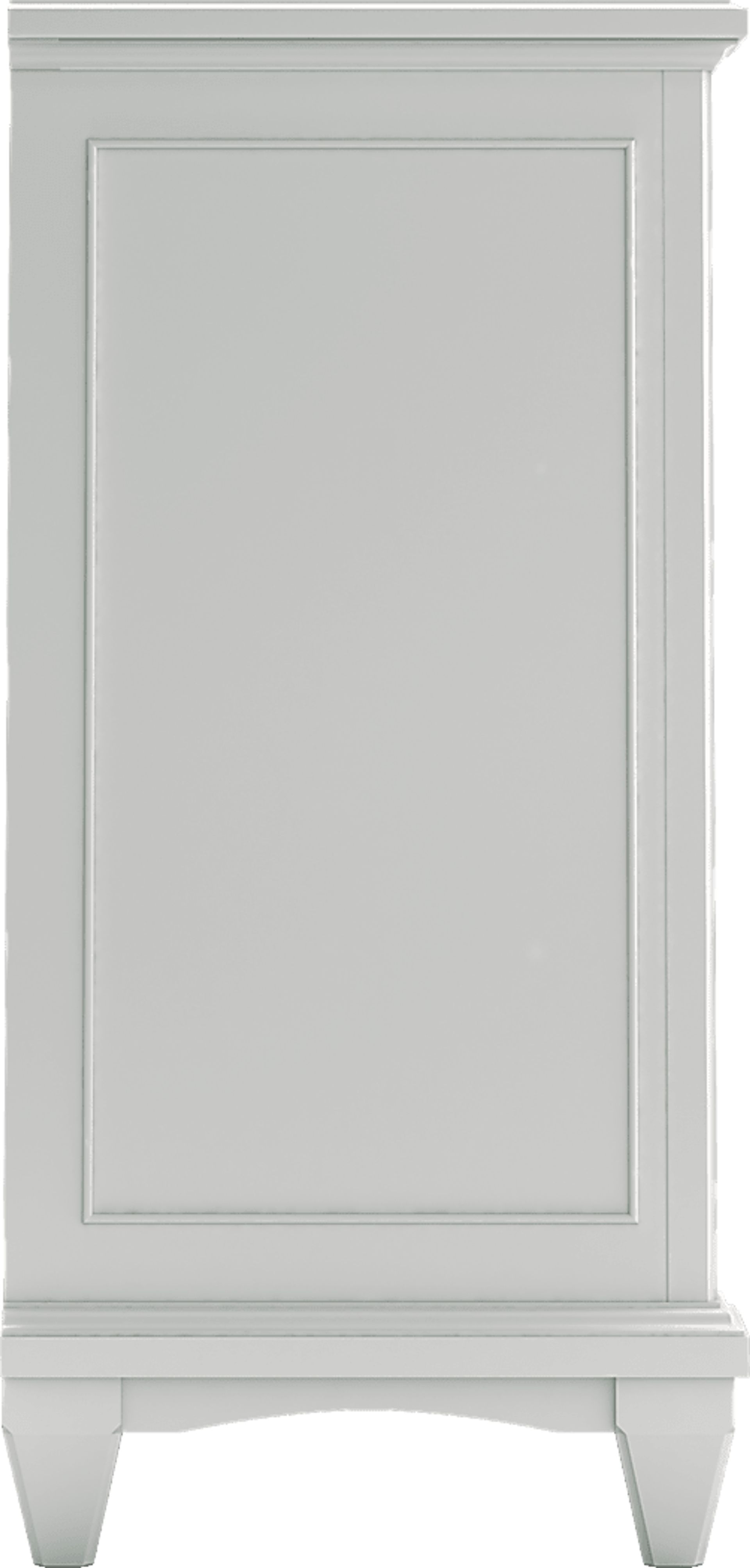Hilton Head White 7 Pc King Storage Bedroom - Image 6