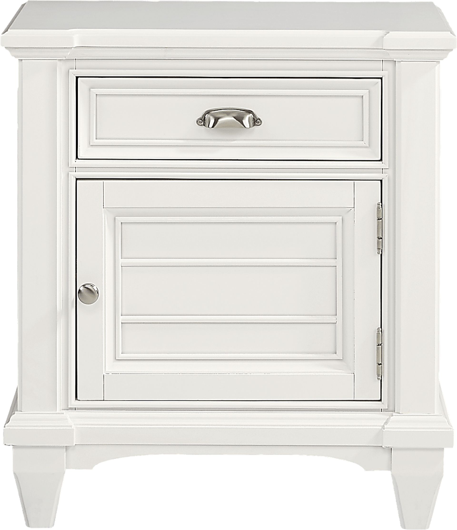 Hilton Head White 7 Pc King Storage Bedroom - Image 7